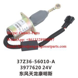 اعلی معیار 24V سٹاپ برقی 37Z36-56010-A 3977620 Dongfeng Cummins انجن کے